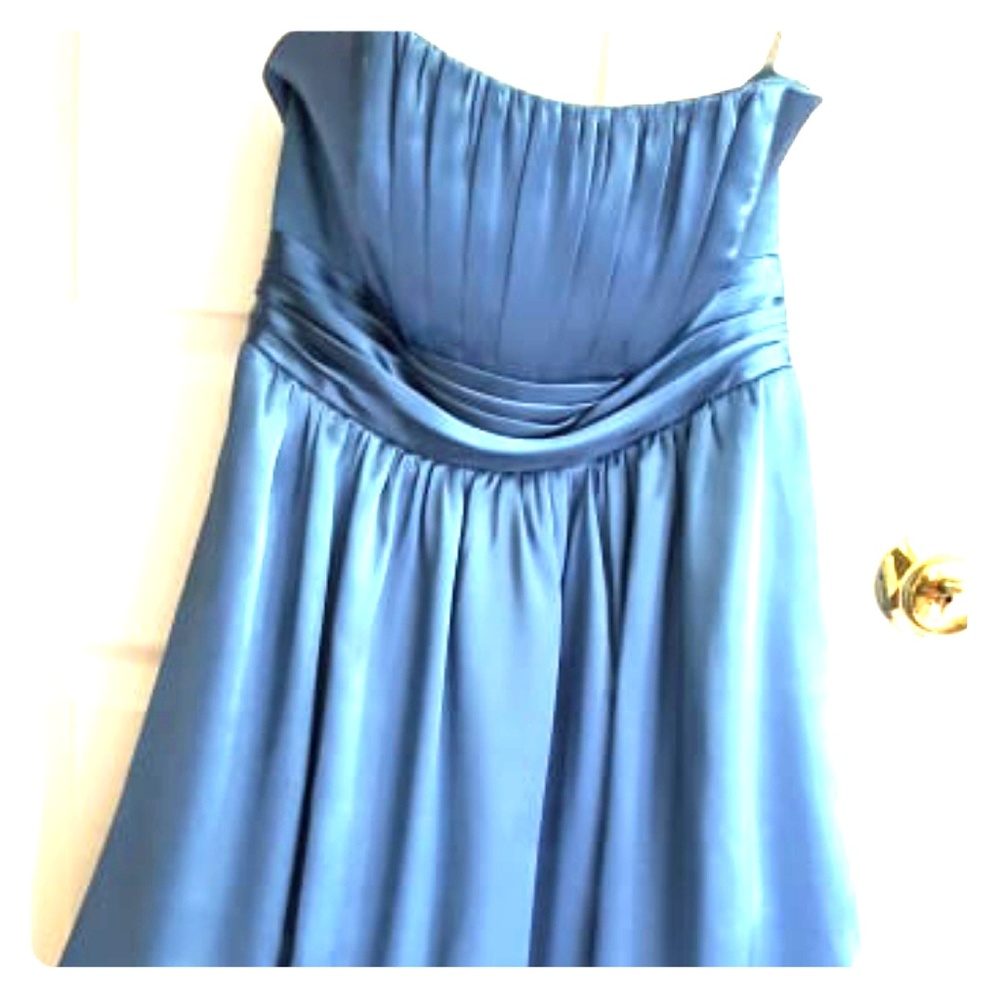 *Make an offer!* Strapless Dress Size 8 Waterfall